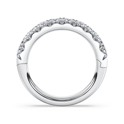 Shea French Pave Diamond Band