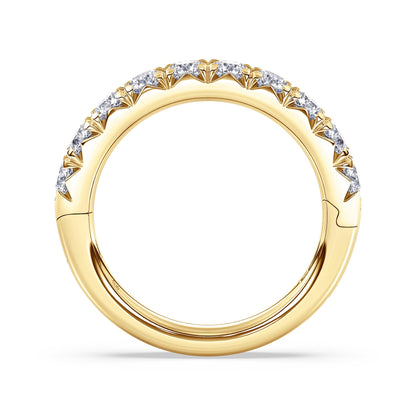 Shea French Pave Diamond Band