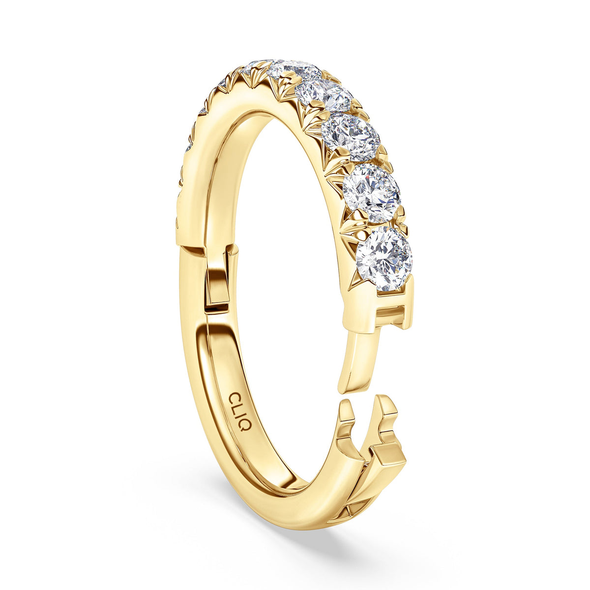 Shea French Pave Diamond Band