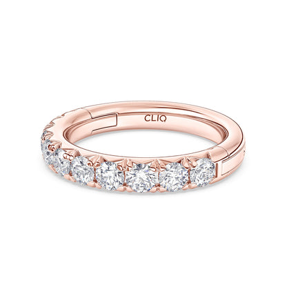 Shea French Pave Diamond Band