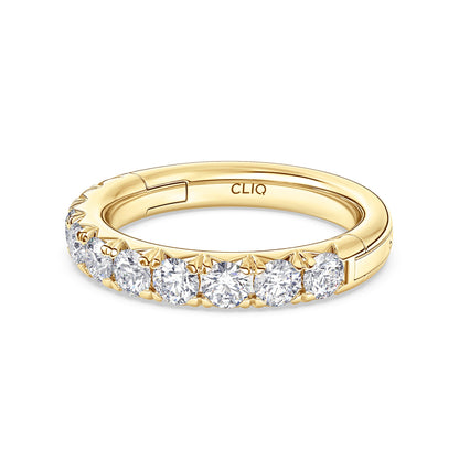 Shea French Pave Diamond Band
