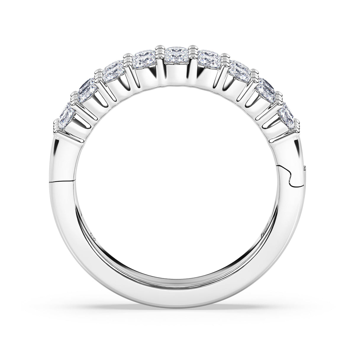 Essex Double Row Diamond Band