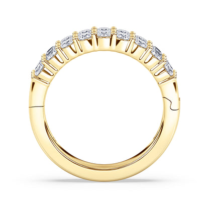 Essex Double Row Diamond Band