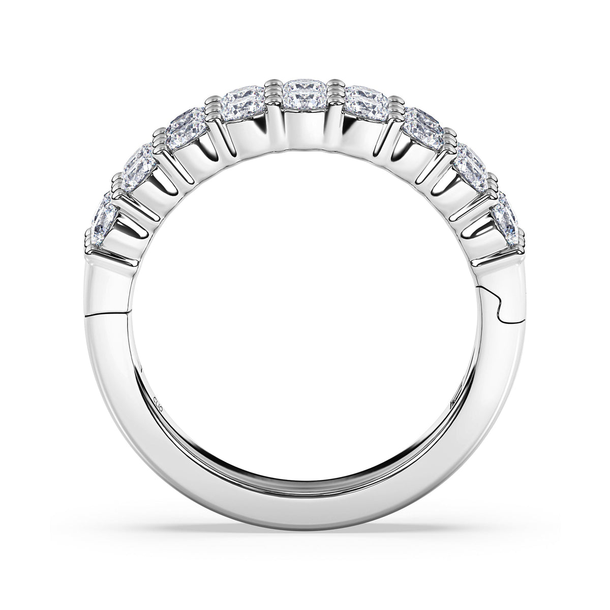 Essex Double Row Diamond Band