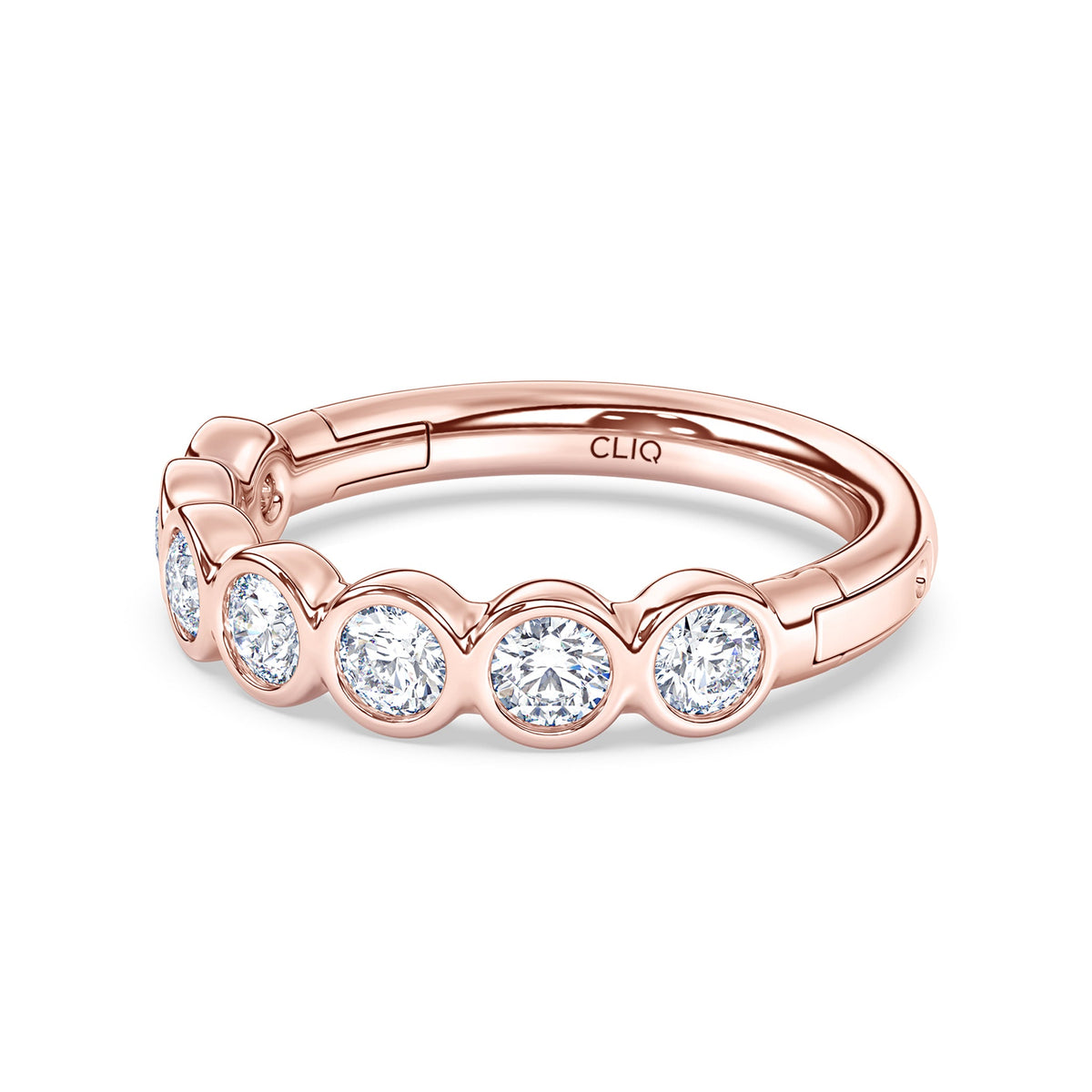 Harper 7-Stone Bezel Set Diamond Band