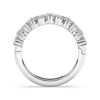 Zoe Mixed Cut Diamond Band