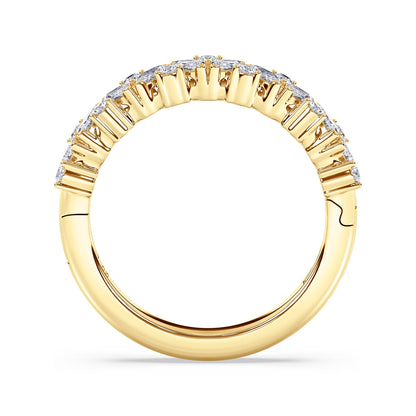 Zoe Mixed Cut Diamond Band
