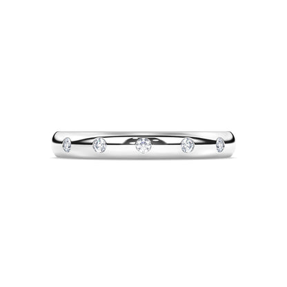 Classic Five Stone Diamond Band