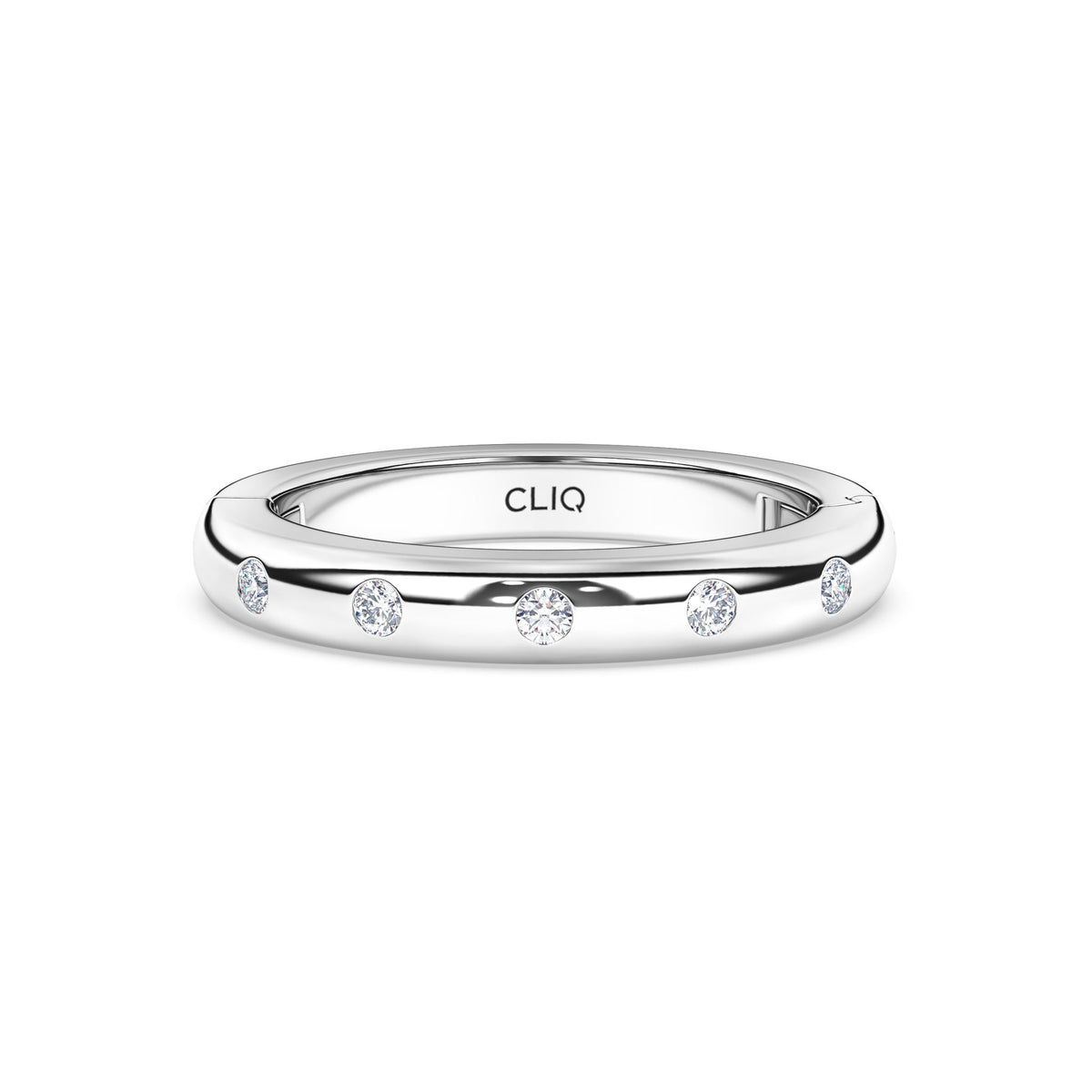 Classic Five Stone Diamond Band