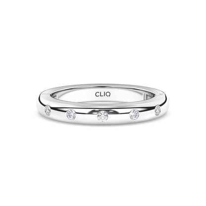 Classic Five Stone Diamond Band