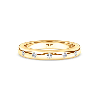 Classic Five Stone Diamond Band