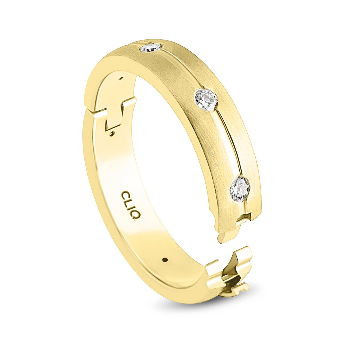 Unity Diamond Eternity Band with Matte Finish