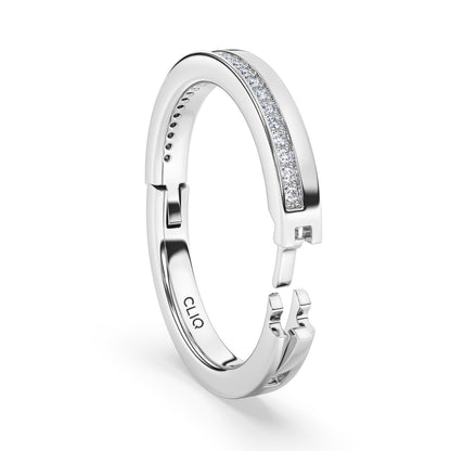 Mirage Pave Diamond Band