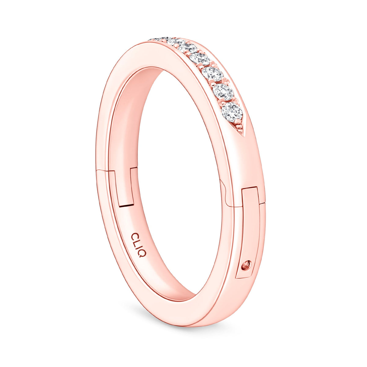 Fifth Ave. Single Row Diamond Band