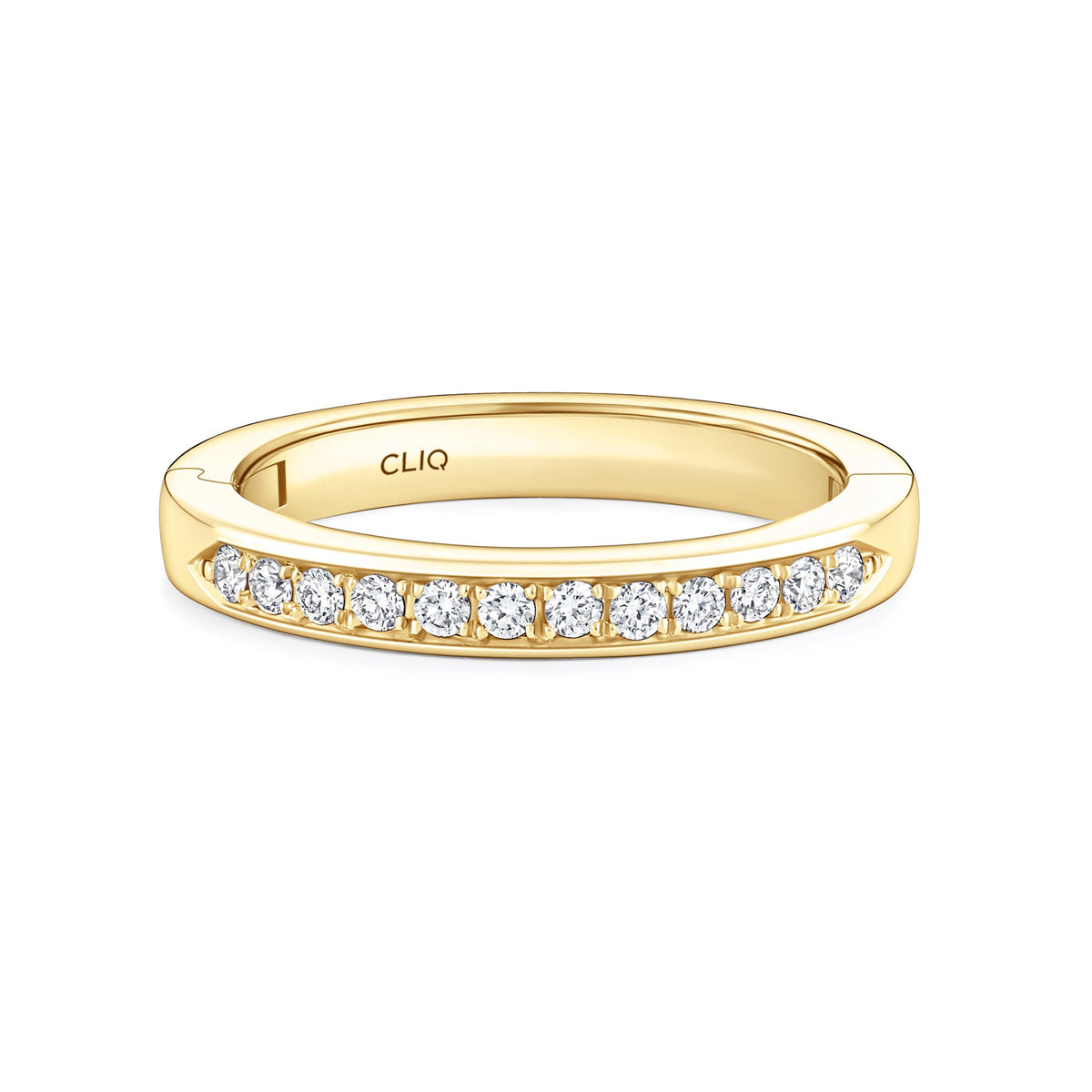 Fifth Ave. Single Row Diamond Band