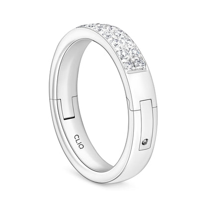Fifth Ave. Double Row Diamond Toe Ring