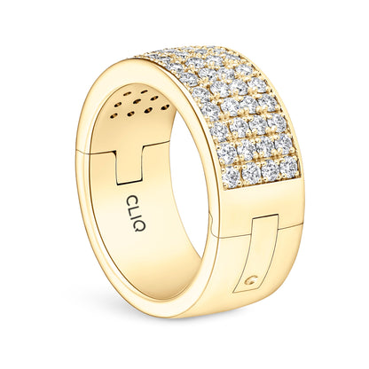 Fifth Ave. Four Row Diamond Band
