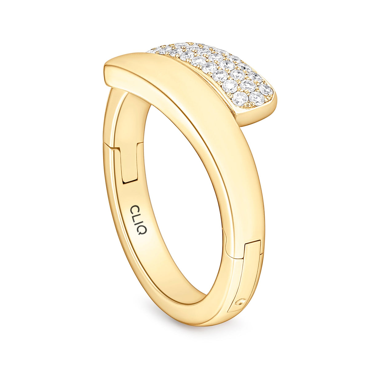 Harmony Pave Diamond Bypass Band