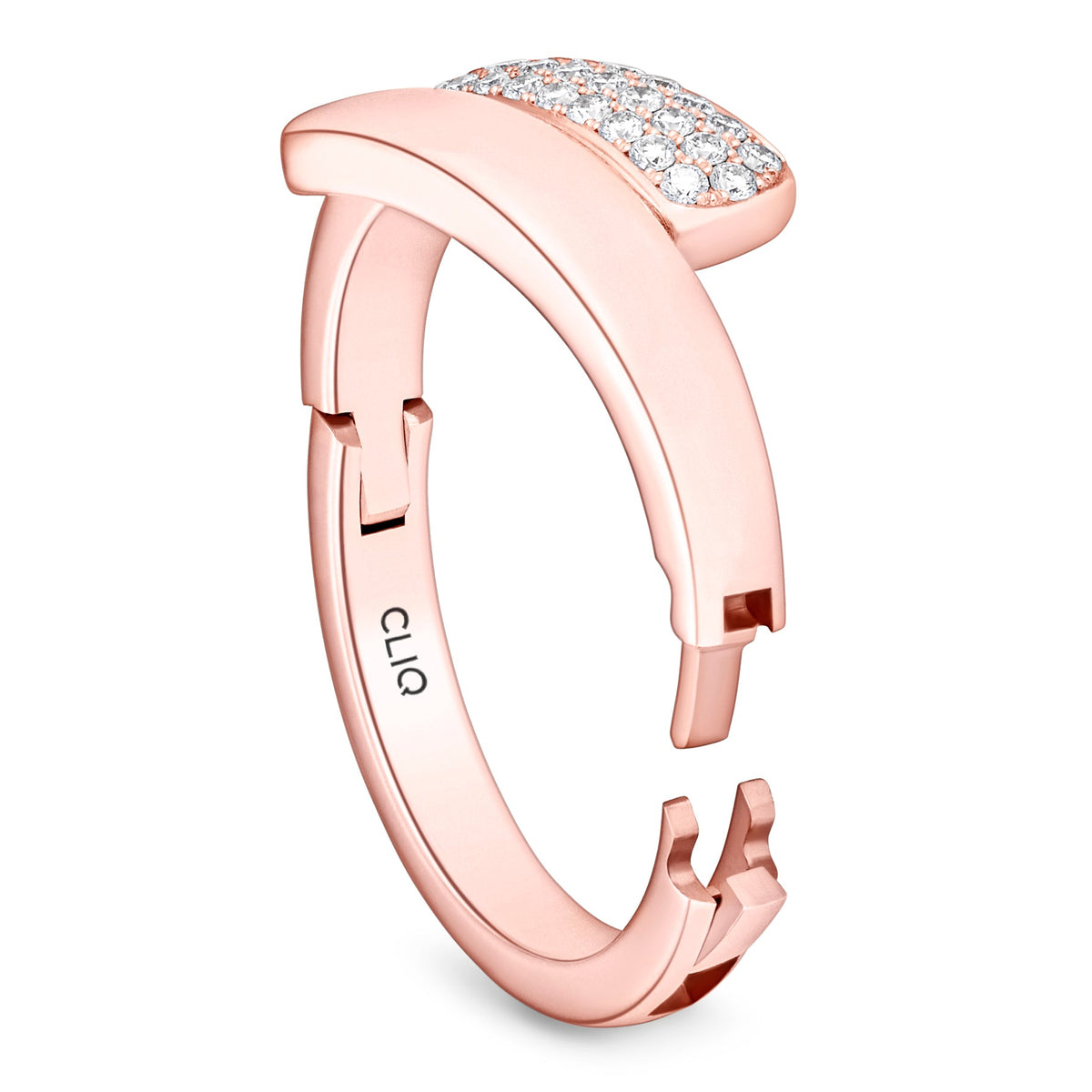 Harmony Pave Diamond Bypass Band