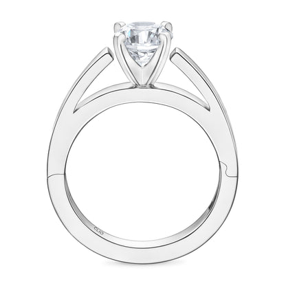 Airheart Cathedral Solitaire Engagement Ring