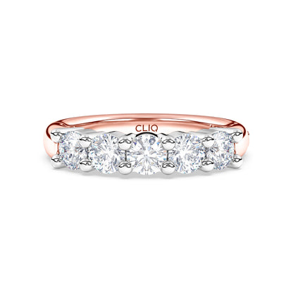 Avalon Five Stone Diamond Ring