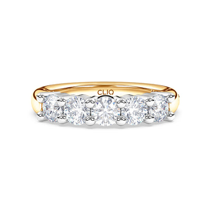 Avalon Five Stone Diamond Ring