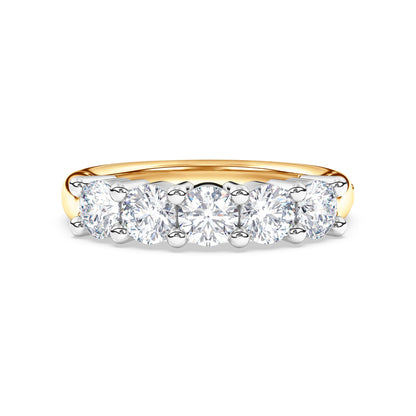 Avalon Five Stone Diamond Ring