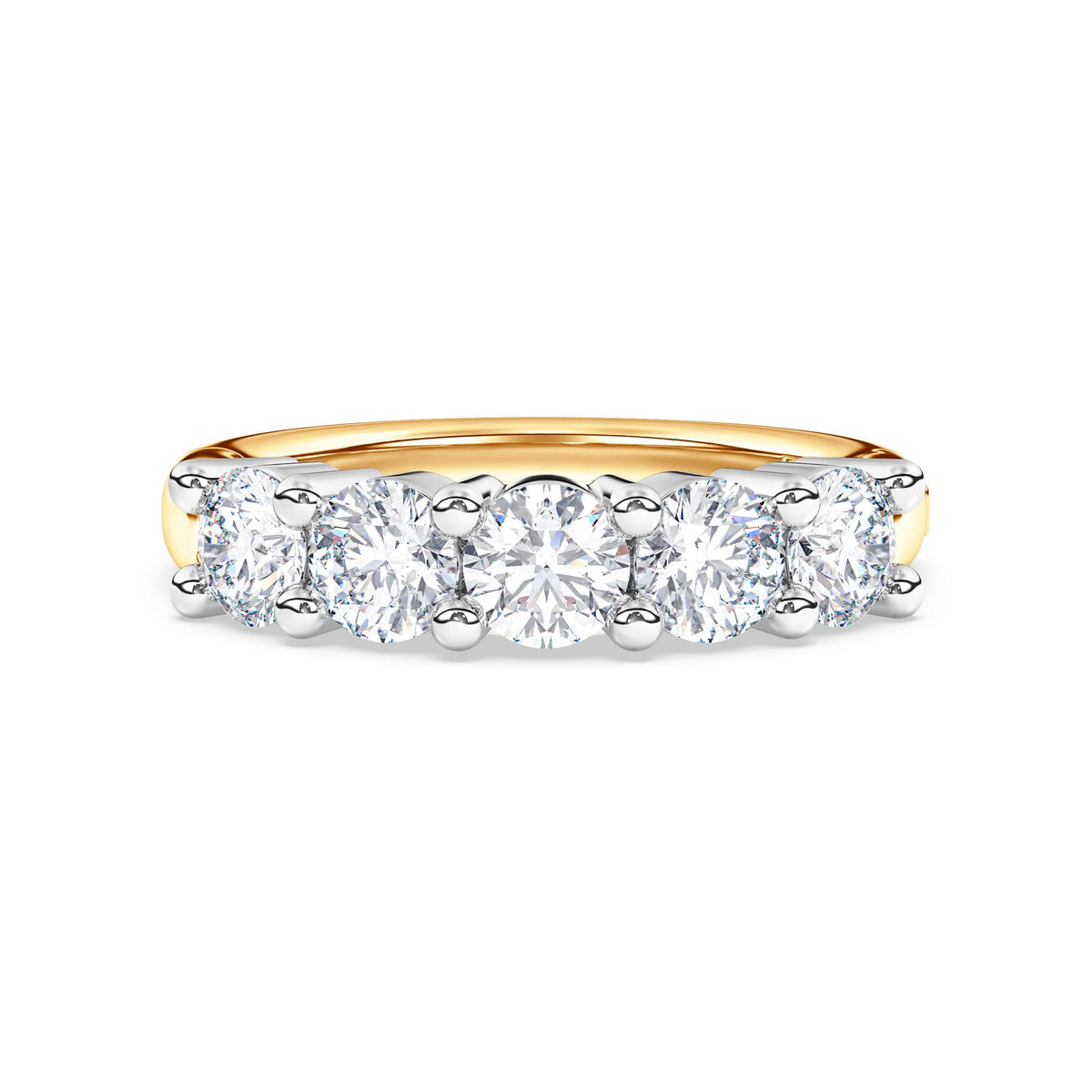Avalon Five Stone Diamond Ring