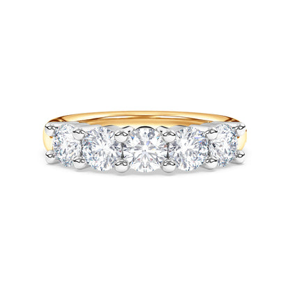 Avalon Five Stone Diamond Ring