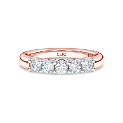 Avalon Five Stone Diamond Ring