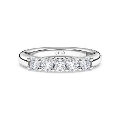 Avalon Five Stone Diamond Ring