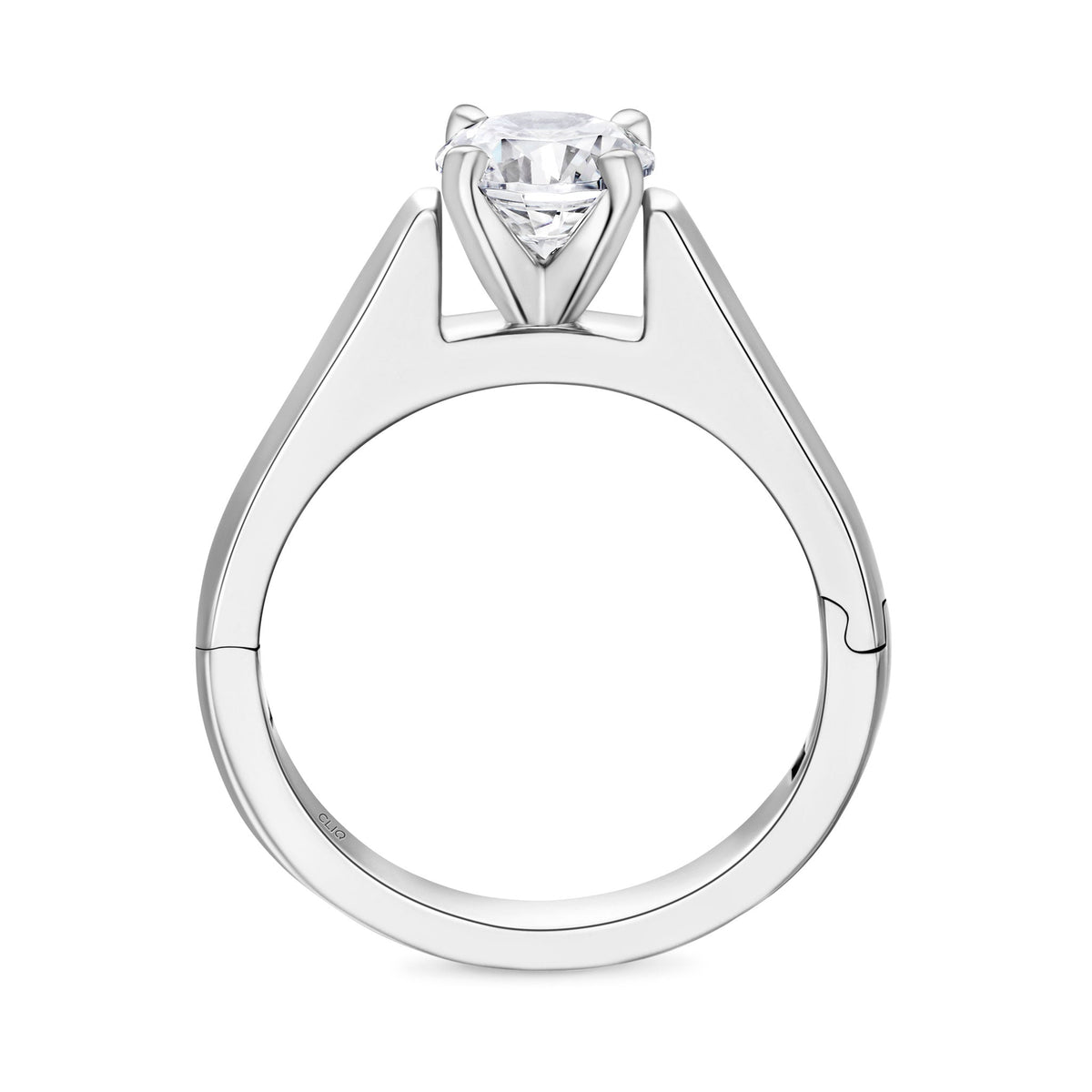 Castille Cathedral Solitaire Engagement Ring