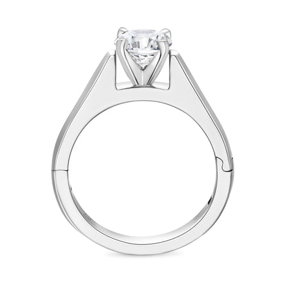 Castille Cathedral Solitaire Engagement Ring