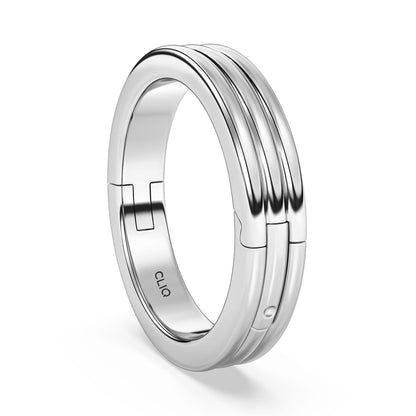Kenzie Engraved Line Band, 4mm