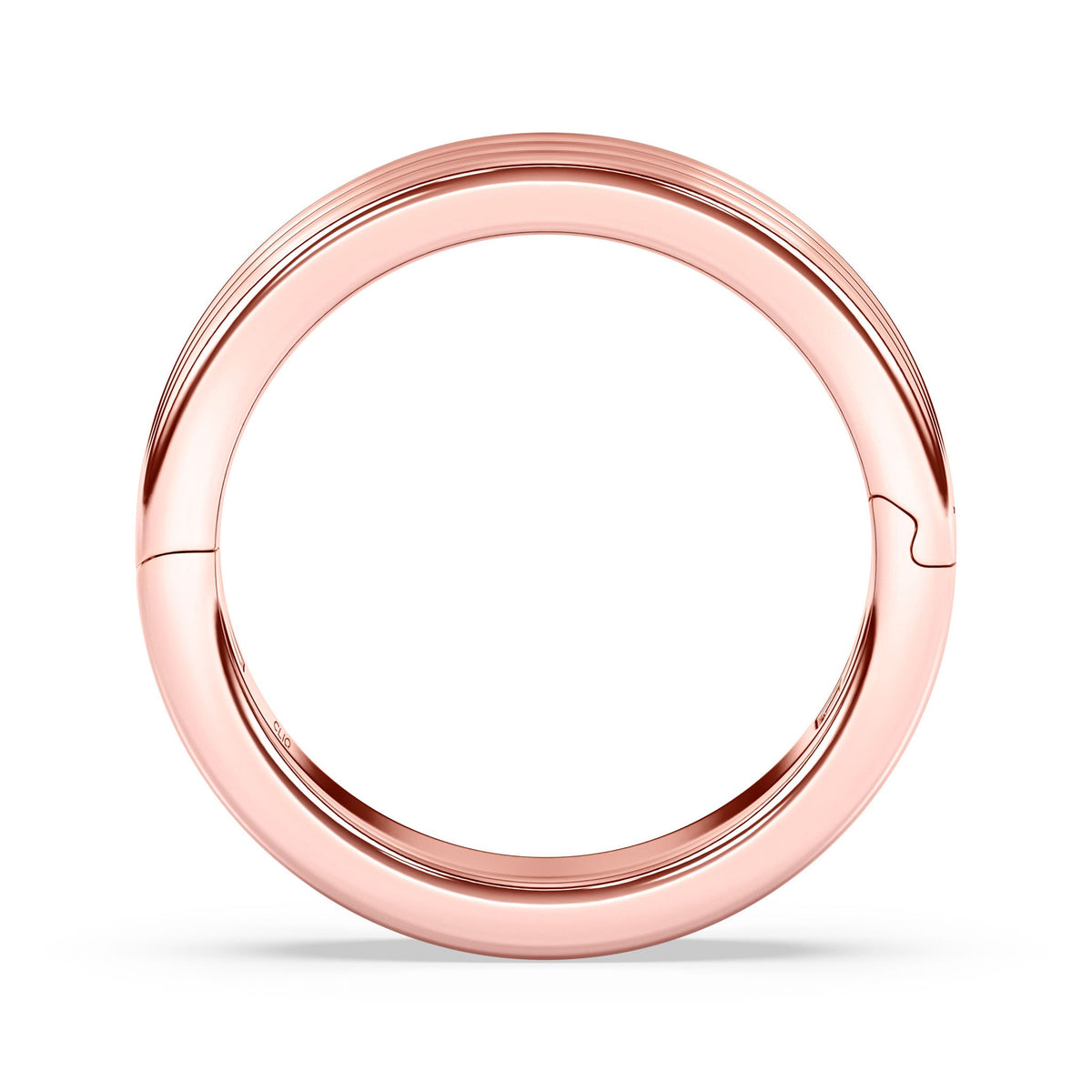 Kenzie Engraved Line Band, 4mm