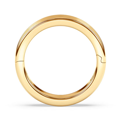 Kenzie Engraved Line Band, 4mm