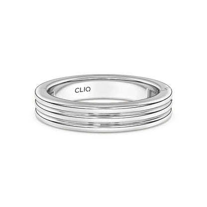 Kenzie Engraved Line Band, 4mm