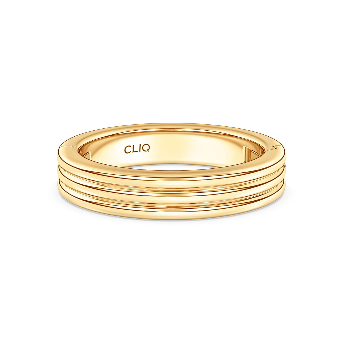 Kenzie Engraved Line Band, 4mm