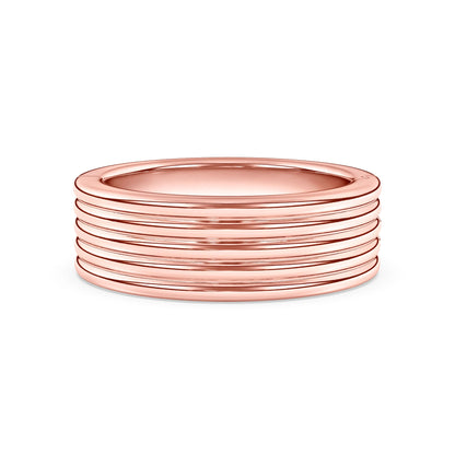 Kenzie Engraved Line Band, 6.5mm