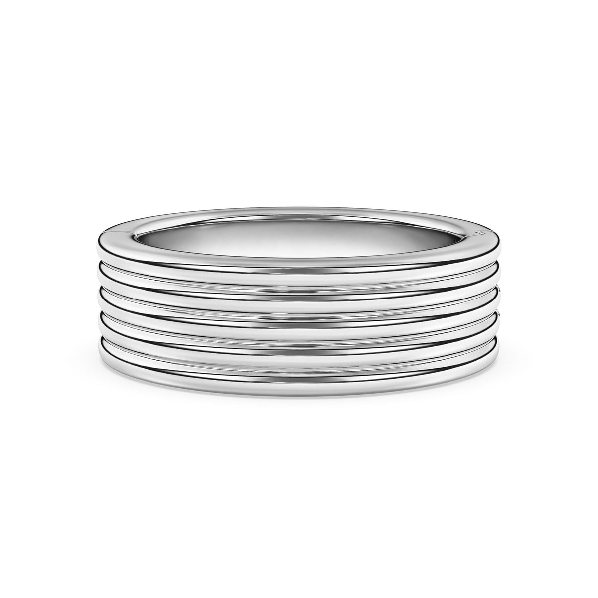 Kenzie Engraved Line Band, 6.5mm